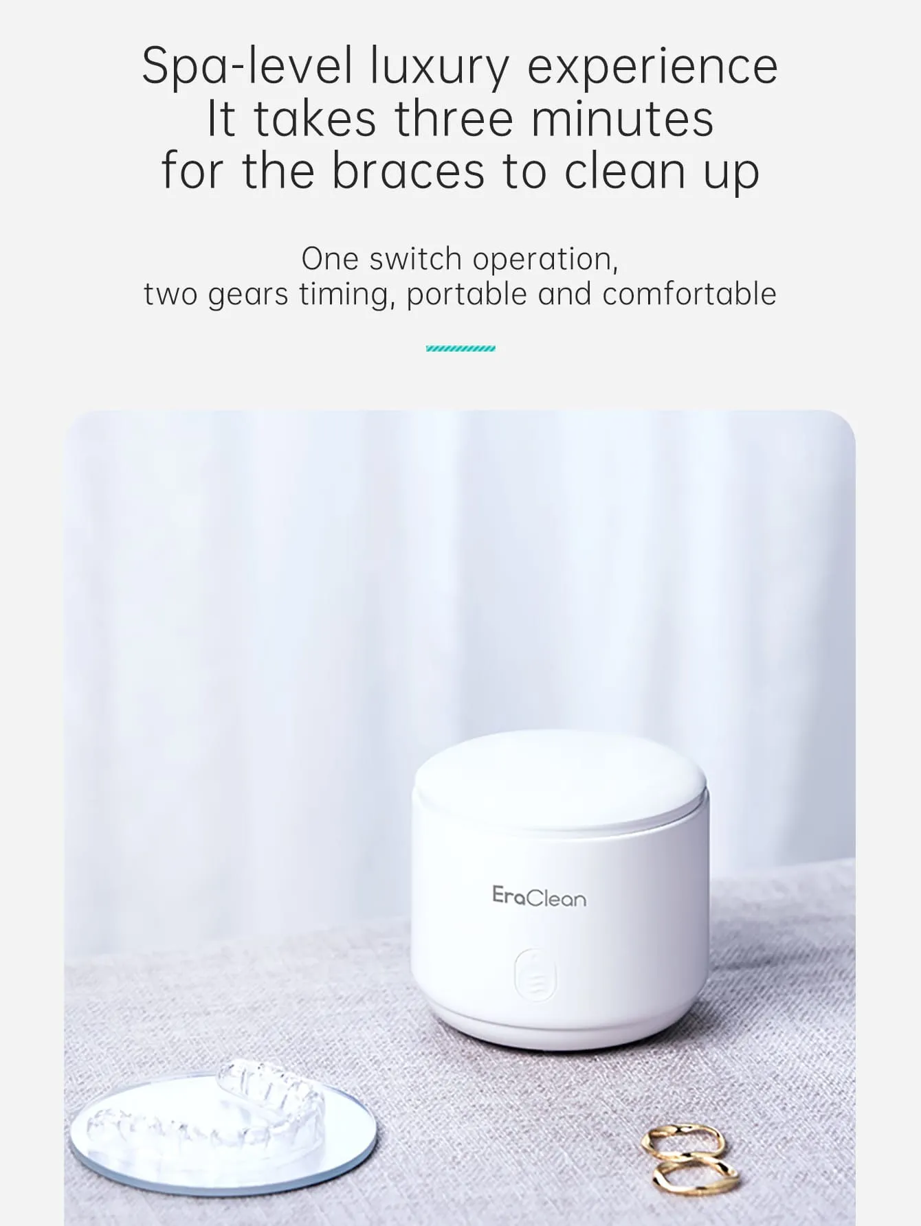 1pc Brace Cleaning Machine