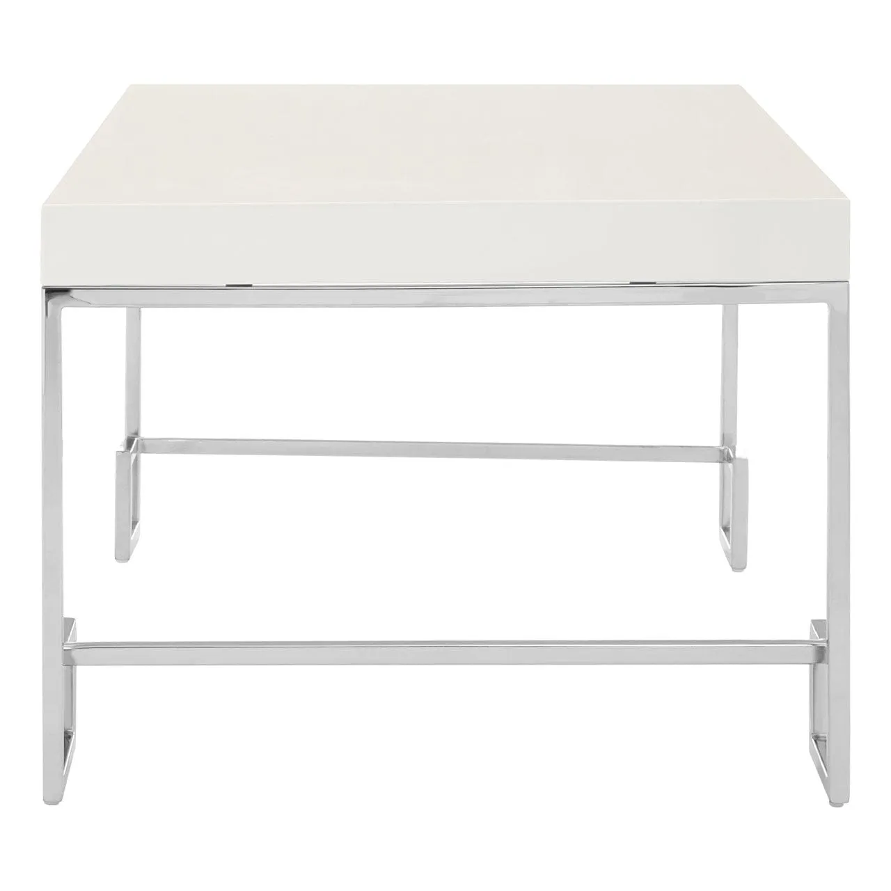 Allure Chrome Angled Legs Coffee Table