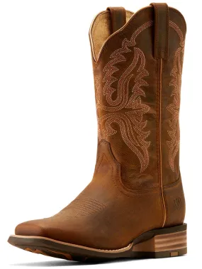 Ariat 10051039 Womens Olena Square Toe Western Boots Sassy Brown