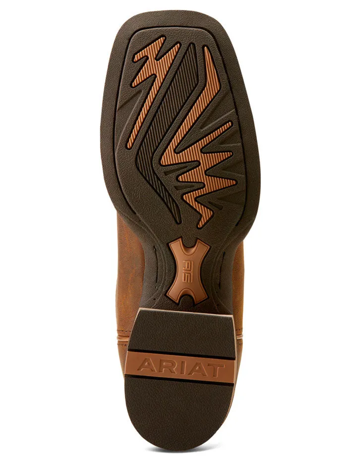 Ariat 10051039 Womens Olena Square Toe Western Boots Sassy Brown
