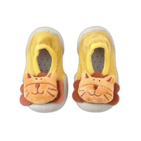 Baby Doll Sock Shoes - Funny Lion