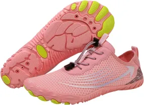 Barefoot Water Shoes for Women Men Breathable & Non-Slip Water Shoes, Athletic Wide Toe Water Shoes Quick Dry Zero Drop Trail Running Shoes for Swimming, Walking & Hiking