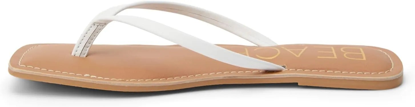 BEACH by Matisse Womens Bungalow Flip Flops Casual Sandals Casual - Black