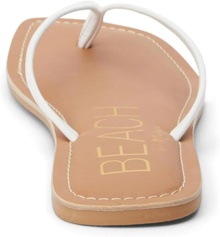 BEACH by Matisse Womens Bungalow Flip Flops Casual Sandals Casual - Black