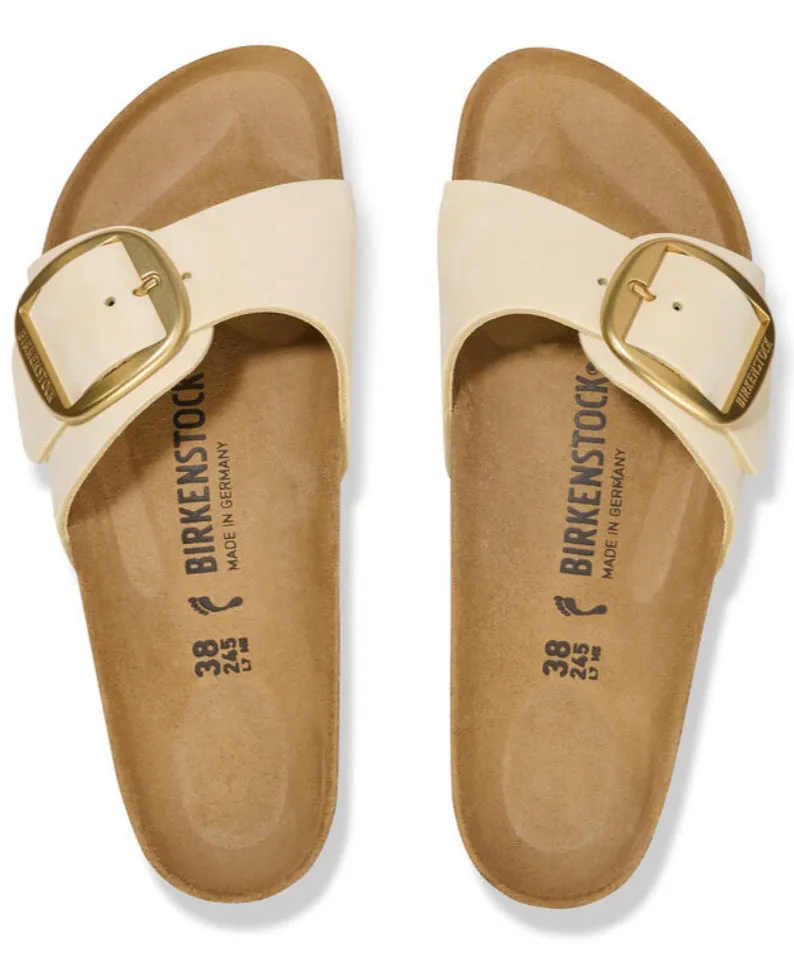 Birkenstock Madrid Big Buckle Ecru 1026604