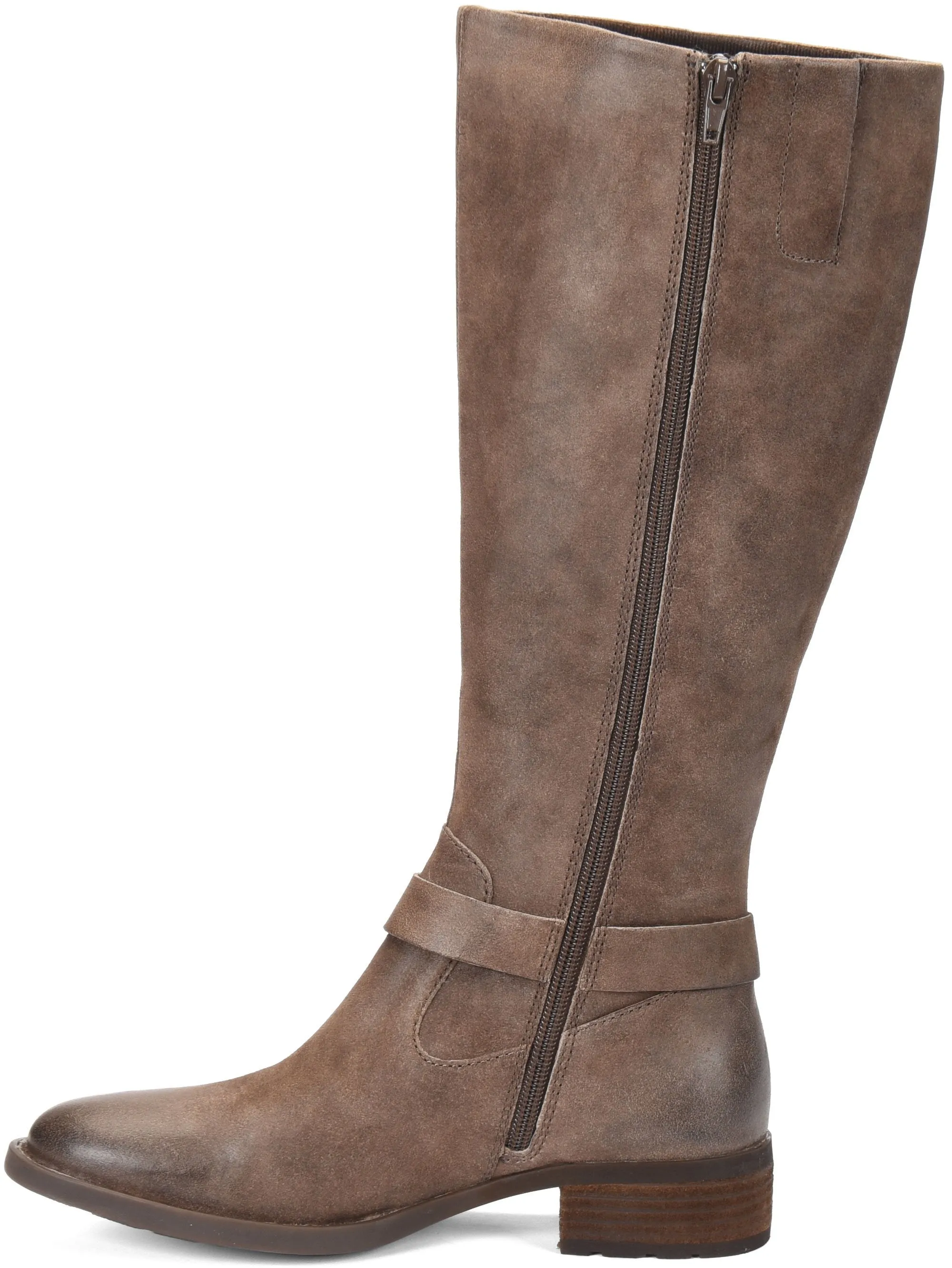 Born Saddler Tall Boot Taupe Women's