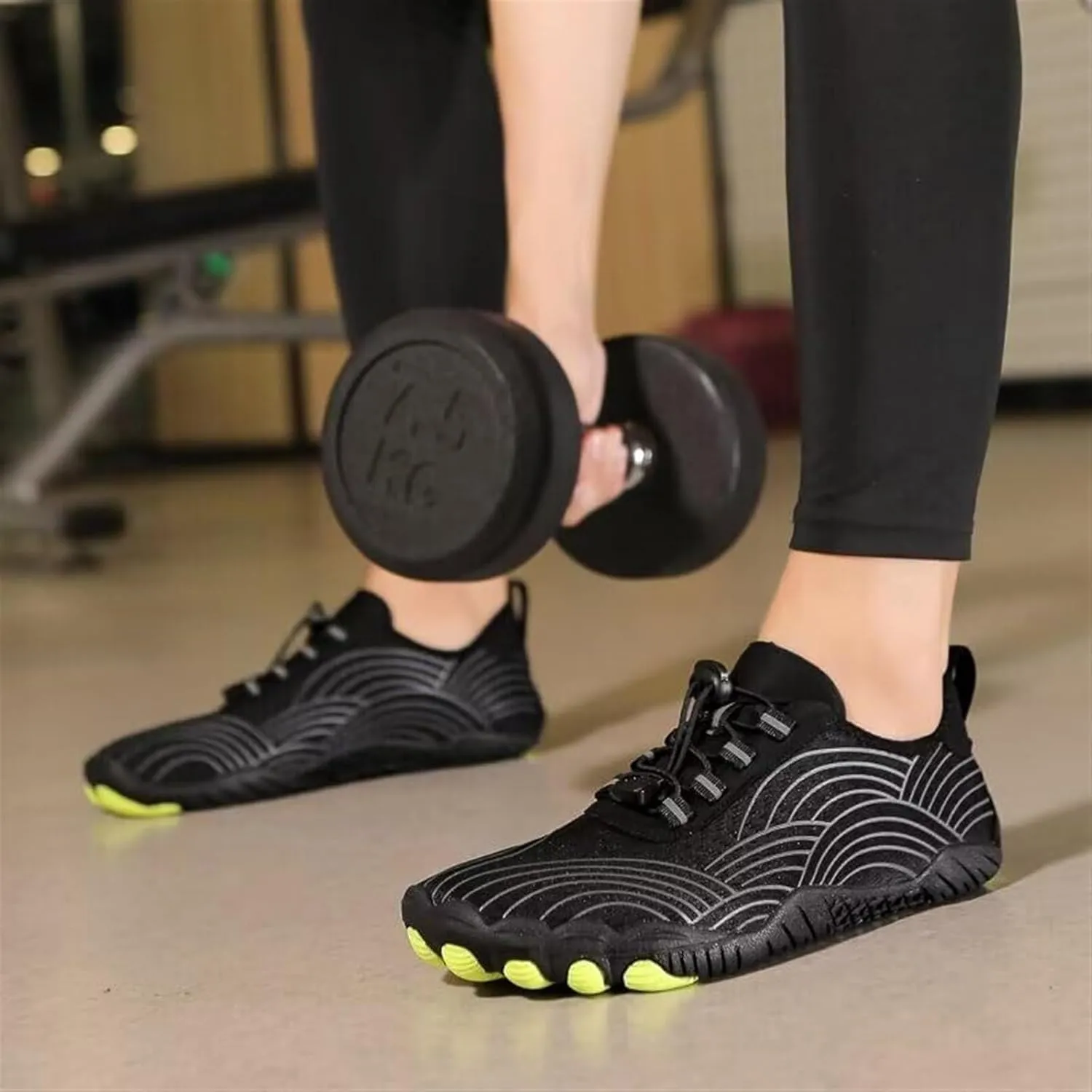 Breathable Barefoot Shoes for Women Men & Non-Slip Athletic Footwear Wide Toe Water Shoes Hike Barefoot Shoes for Womens Mens Footwear