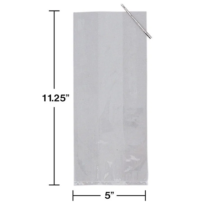 Bulk Clear Large Cello Treat Bags (240 per Case)