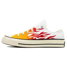 Chuck 70 Ox (White/Flames)