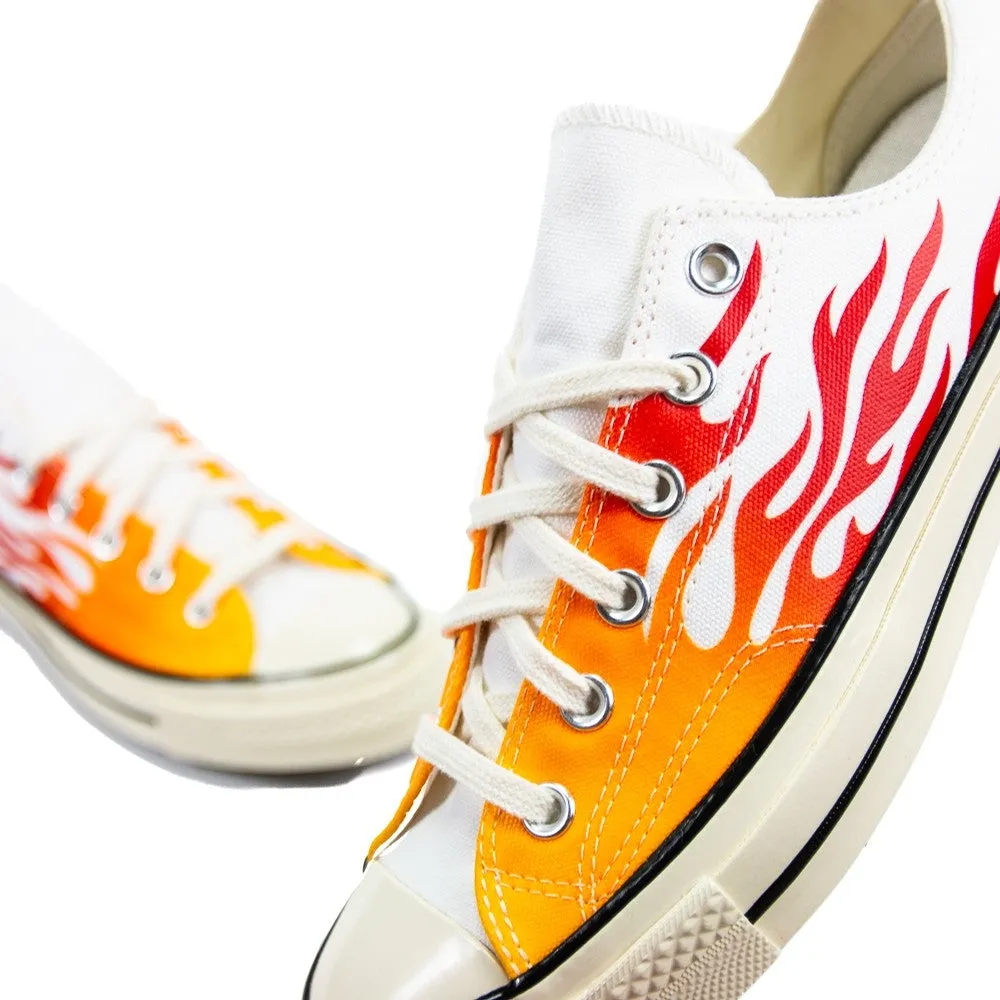 Chuck 70 Ox (White/Flames)