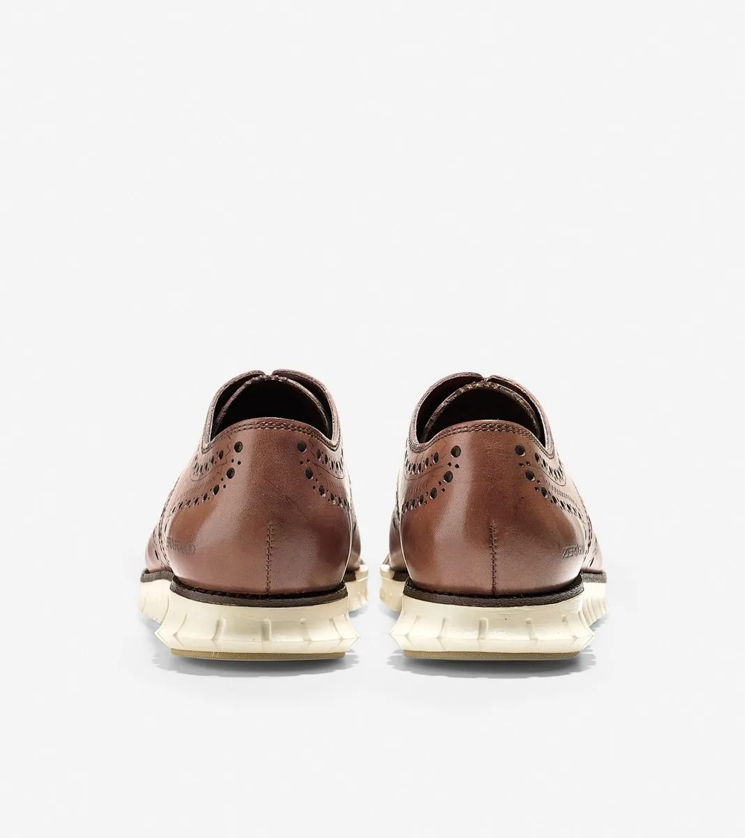 Mens Cole Haan Zerogrand Wingtip Shoes in British Tan - C14493