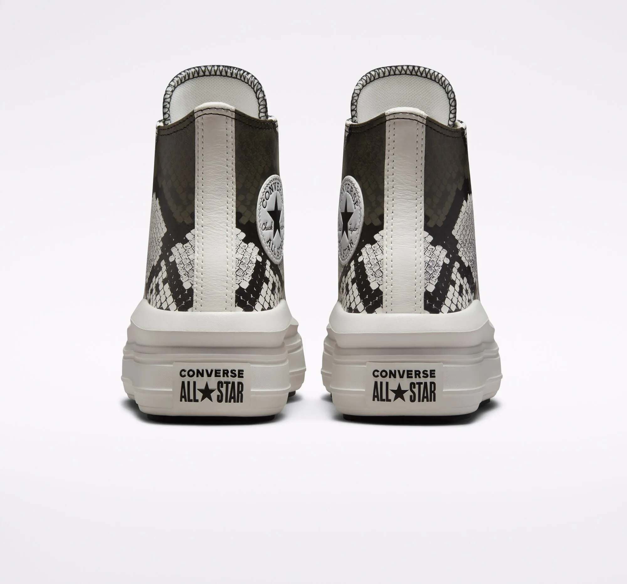 CONVERSE CHUCK TAYLOR ALL STAR MOVE SNAKE EGRET/BLACK PLATEAU