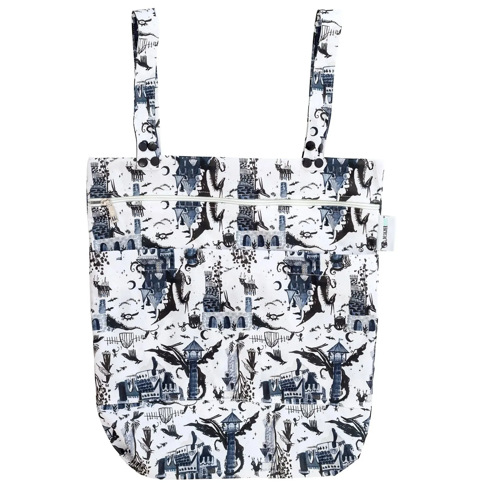 Designer Bums Wet Bag - Haunted Castle