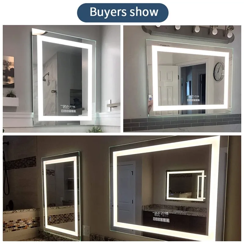 Fogless Smart  Mirror With Bluetooth Speaker
