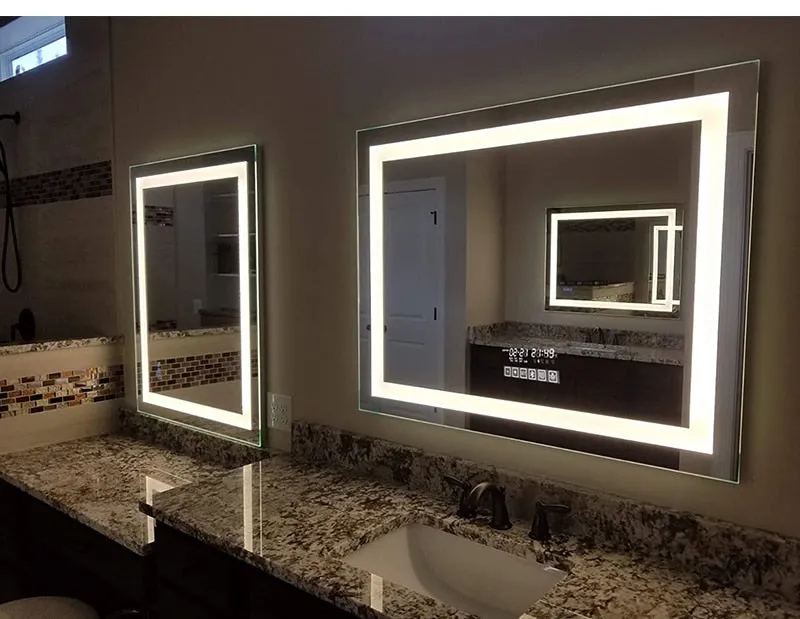 Fogless Smart  Mirror With Bluetooth Speaker