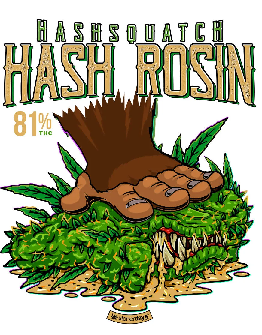 Hash Rosin White Tee