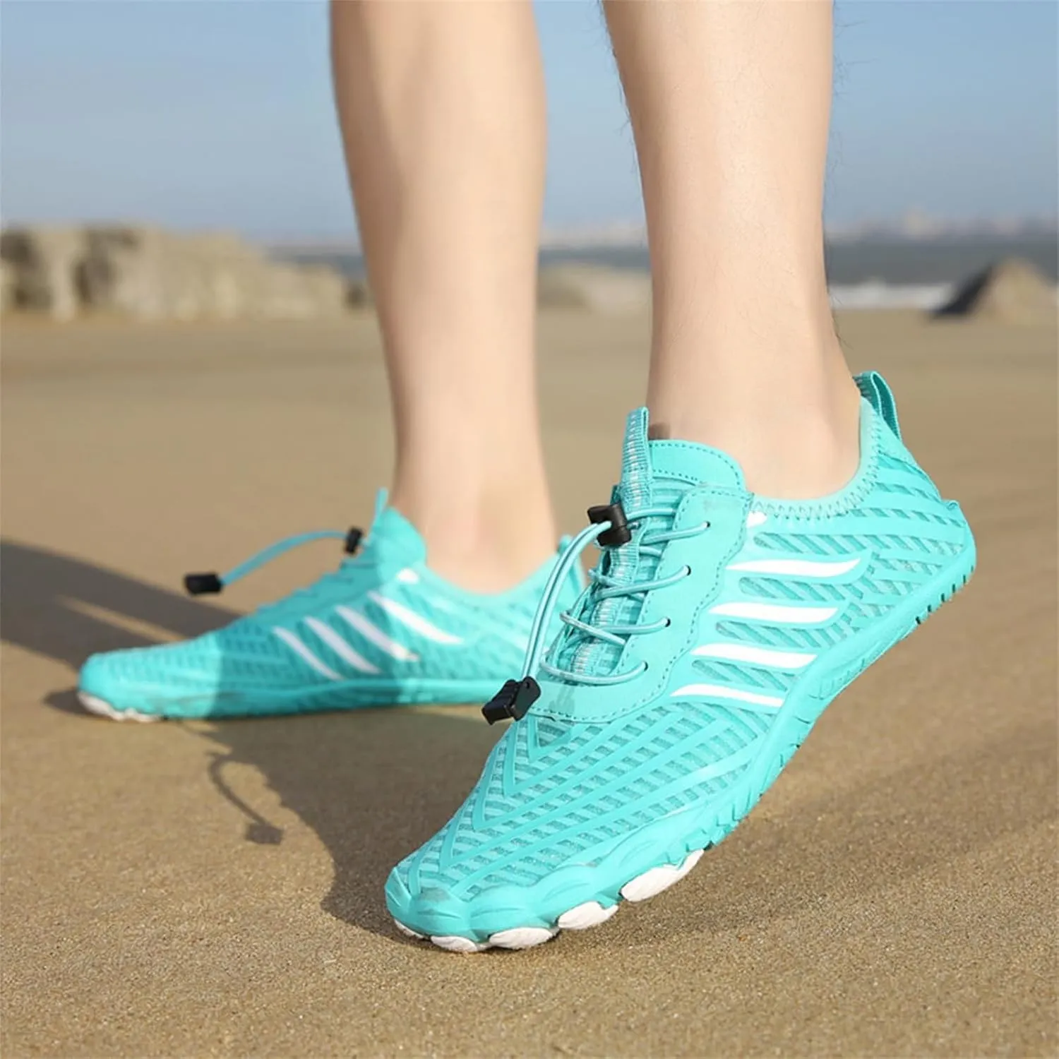Hike Barefoot Shoes for Women Men Breathable & Non-Slip Athletic Footwear Wide Toe Water Shoes Pro Footwear Barefoot Shoe Hiking Walking Barefoot Sneakers Unisex