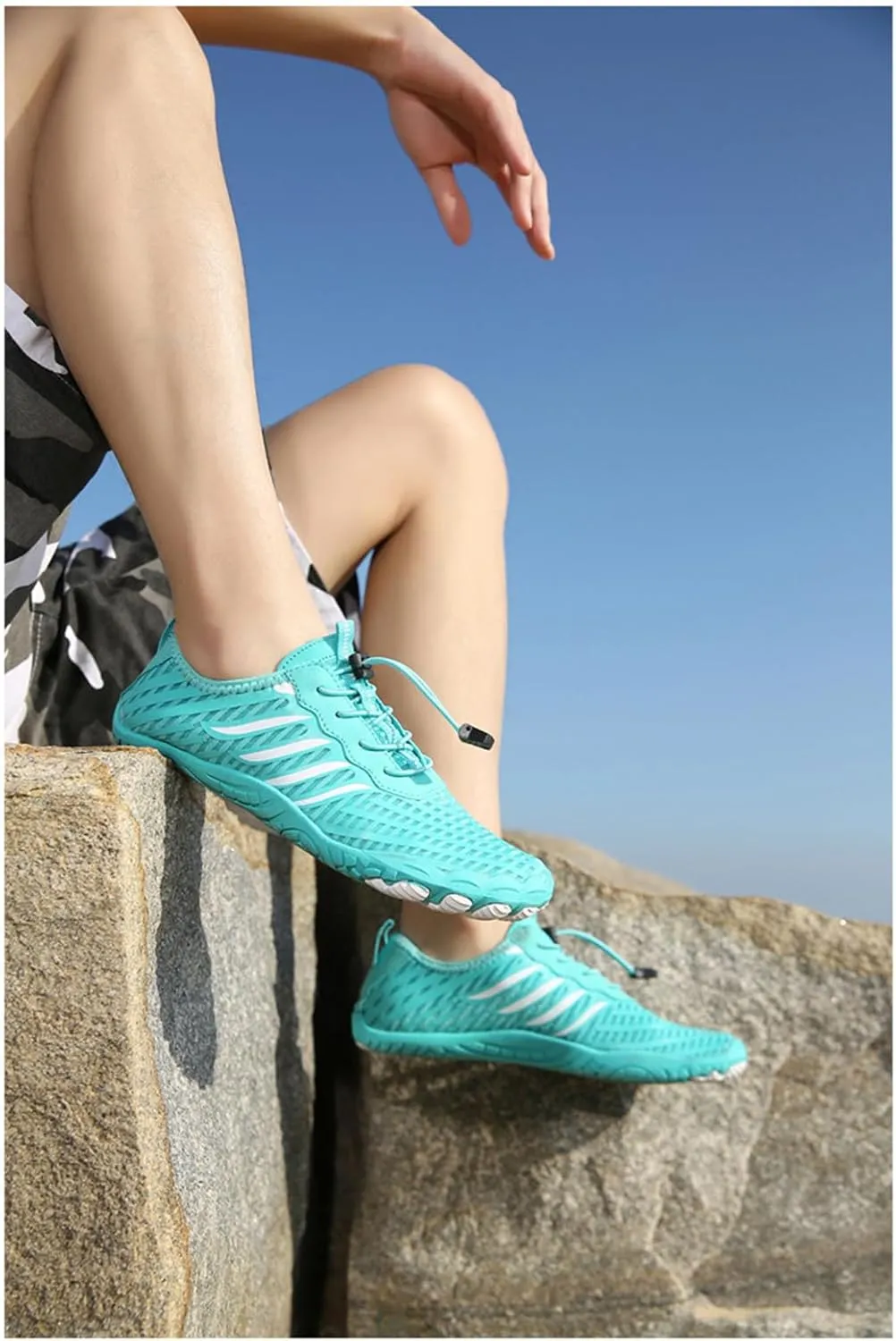 Hike Barefoot Shoes for Women Men Breathable & Non-Slip Athletic Footwear Wide Toe Water Shoes Pro Footwear Barefoot Shoe Hiking Walking Barefoot Sneakers Unisex