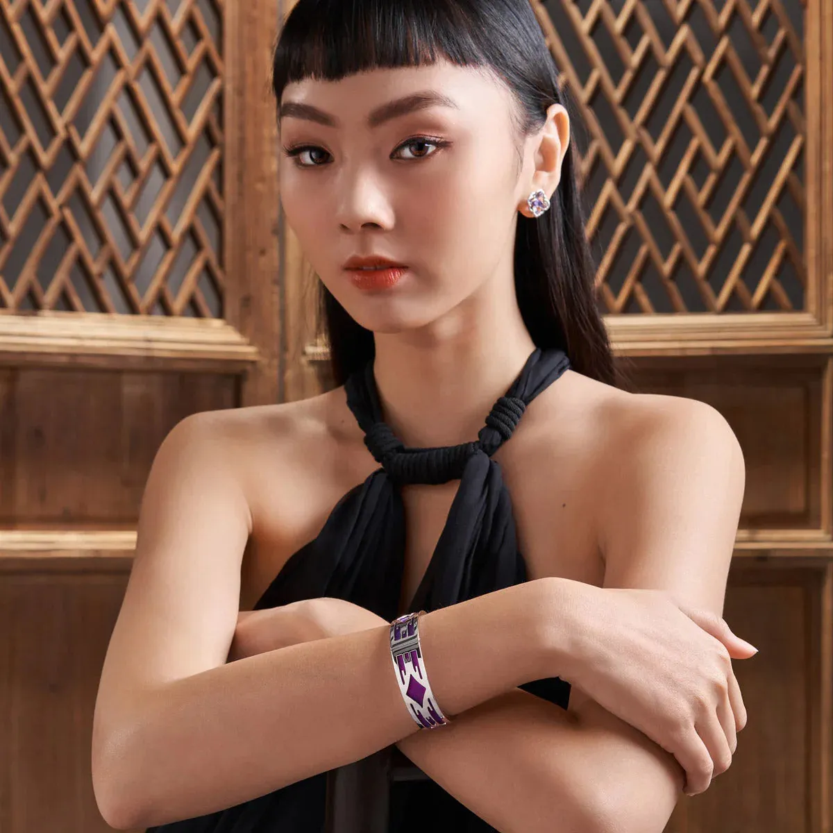 Ikat Bangle - Gazebo Blue