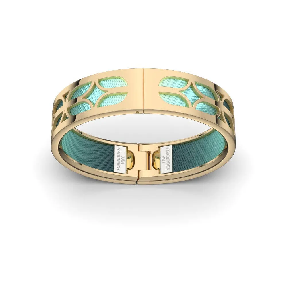 Kawung Bangle - Teal Glow