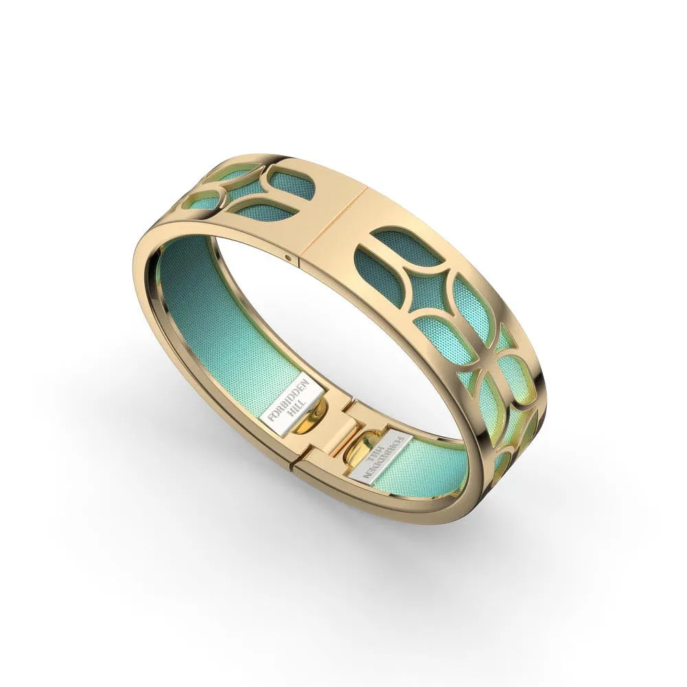 Kawung Bangle - Teal Glow
