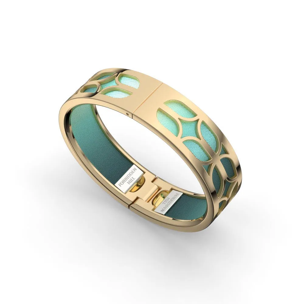 Kawung Bangle - Teal Glow