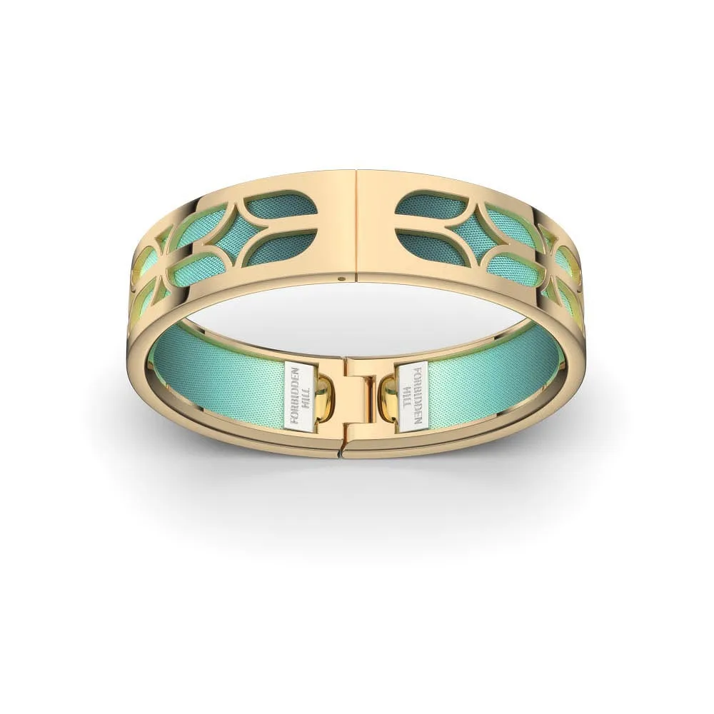 Kawung Bangle - Teal Glow
