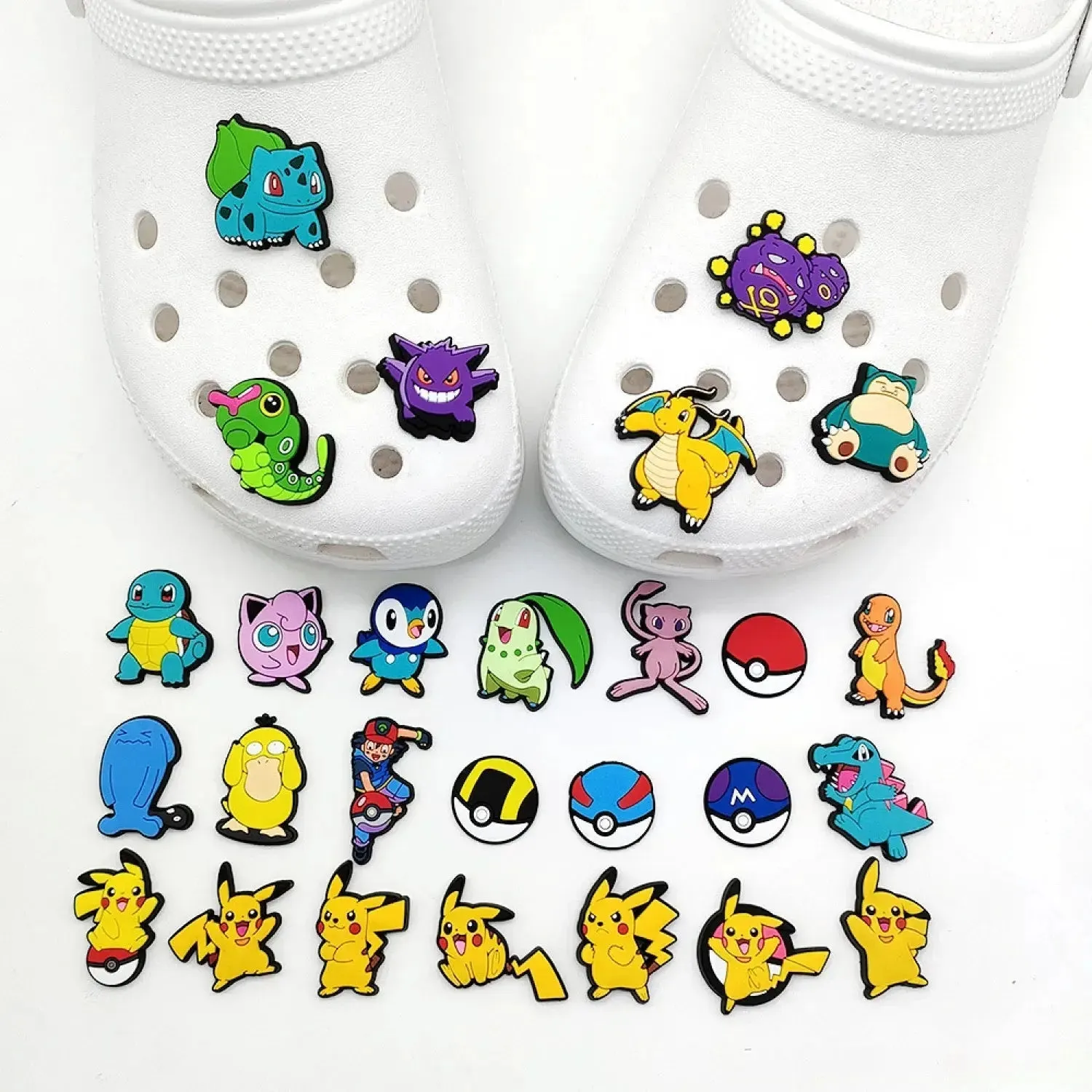 Pikachu PVC - Pokemon Kids Croc Charms