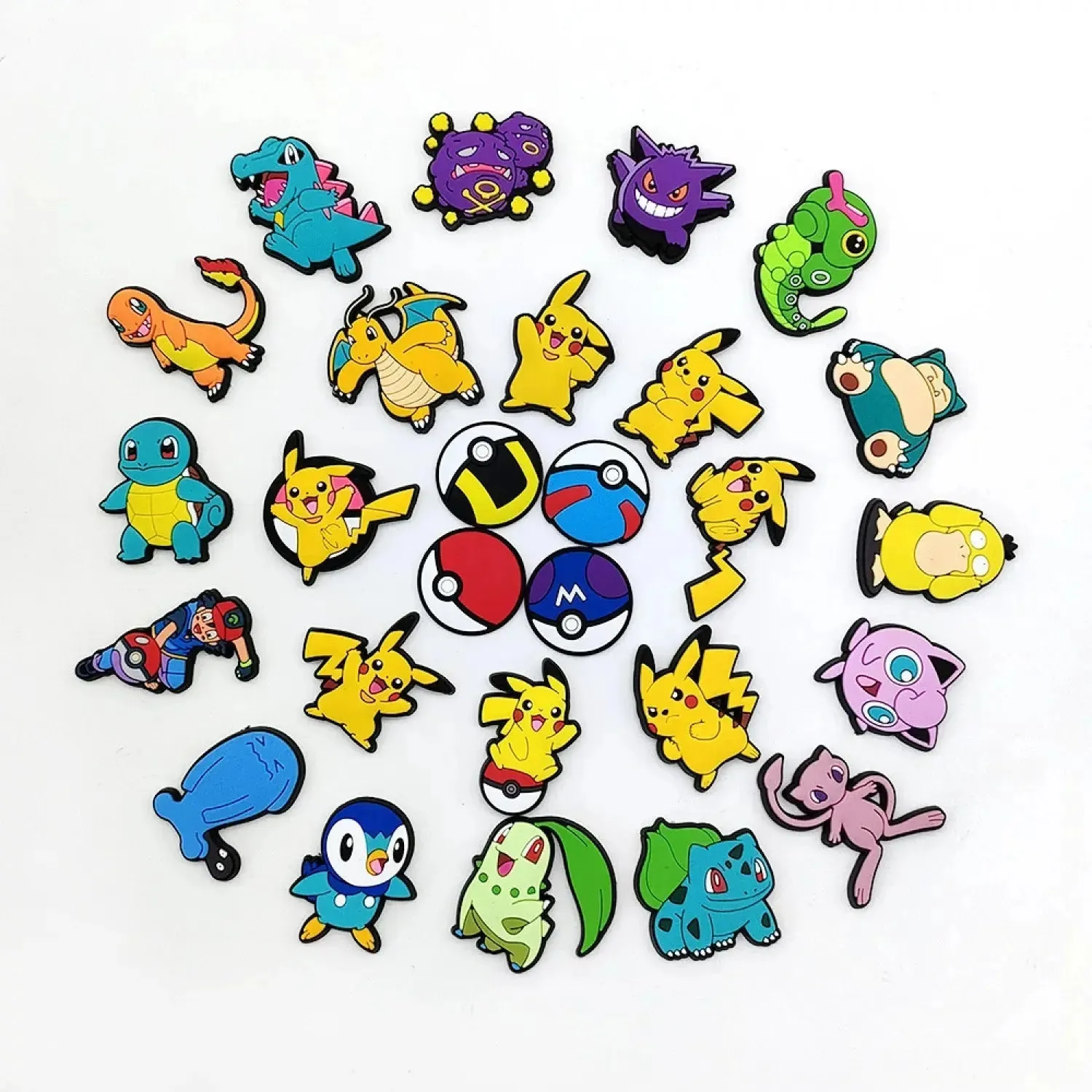 Pikachu PVC - Pokemon Kids Croc Charms