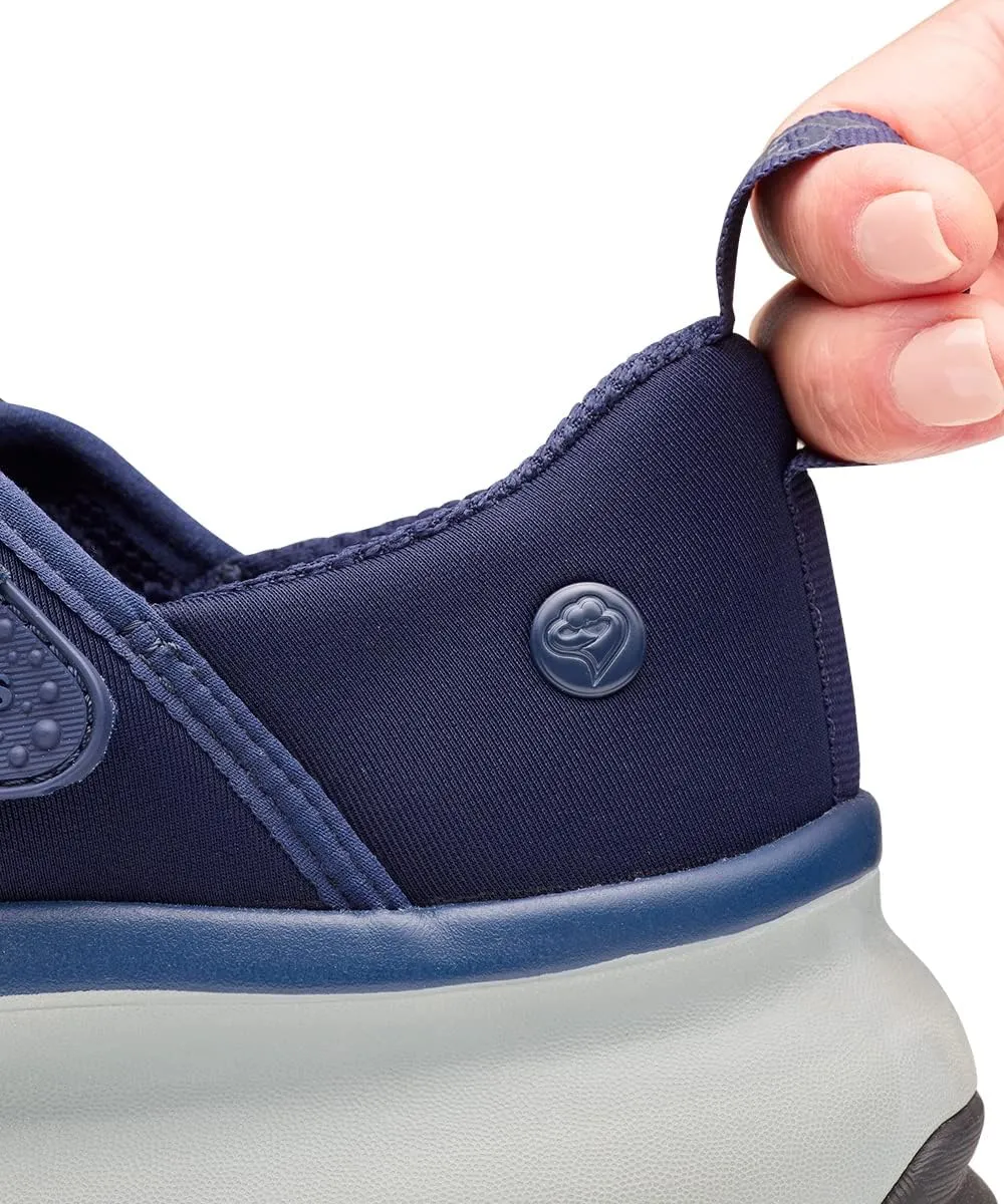 Silvert's Adaptive Clothing & Footwear Women’s Extra Wide Mary Jane Walking Shoes with Easy Touch
