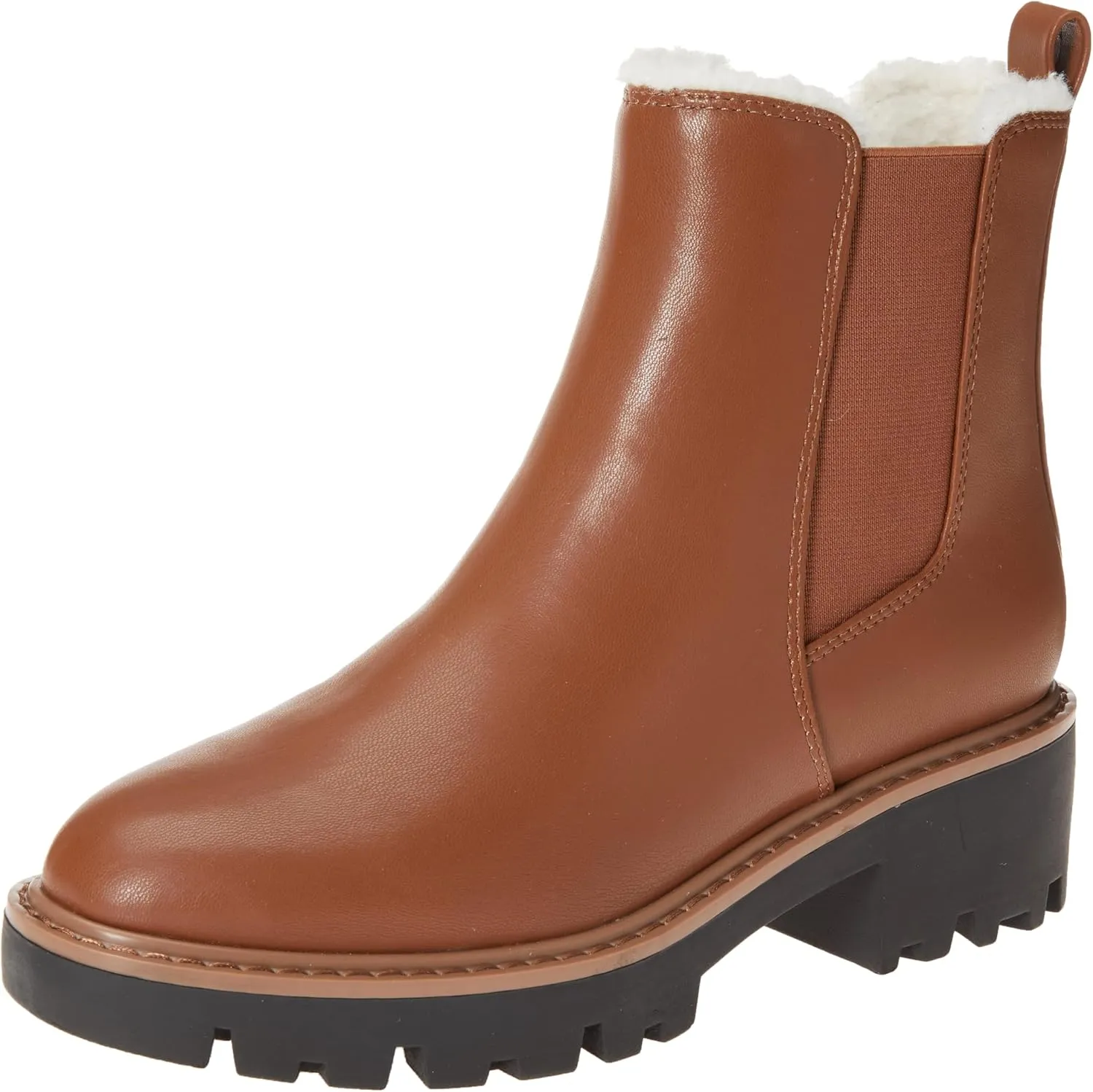 The Drop Women's Campbell Sherpa Chelsea Boot