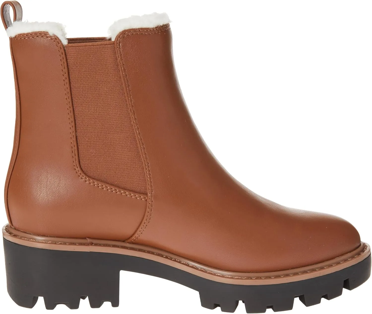 The Drop Women's Campbell Sherpa Chelsea Boot