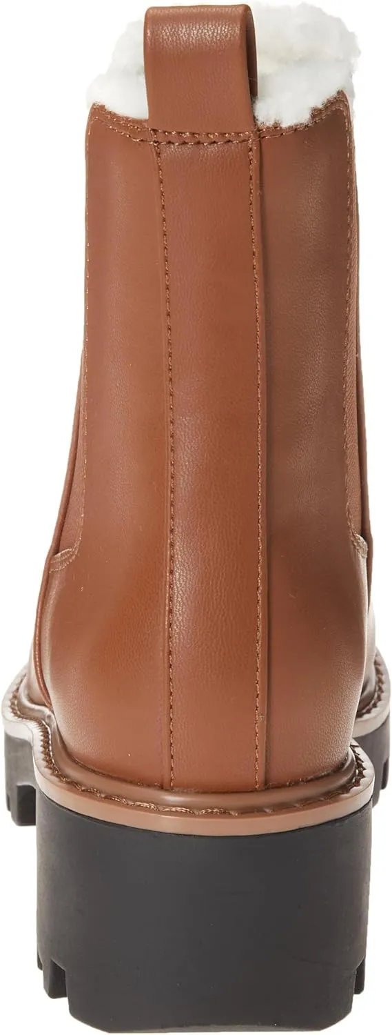 The Drop Women's Campbell Sherpa Chelsea Boot