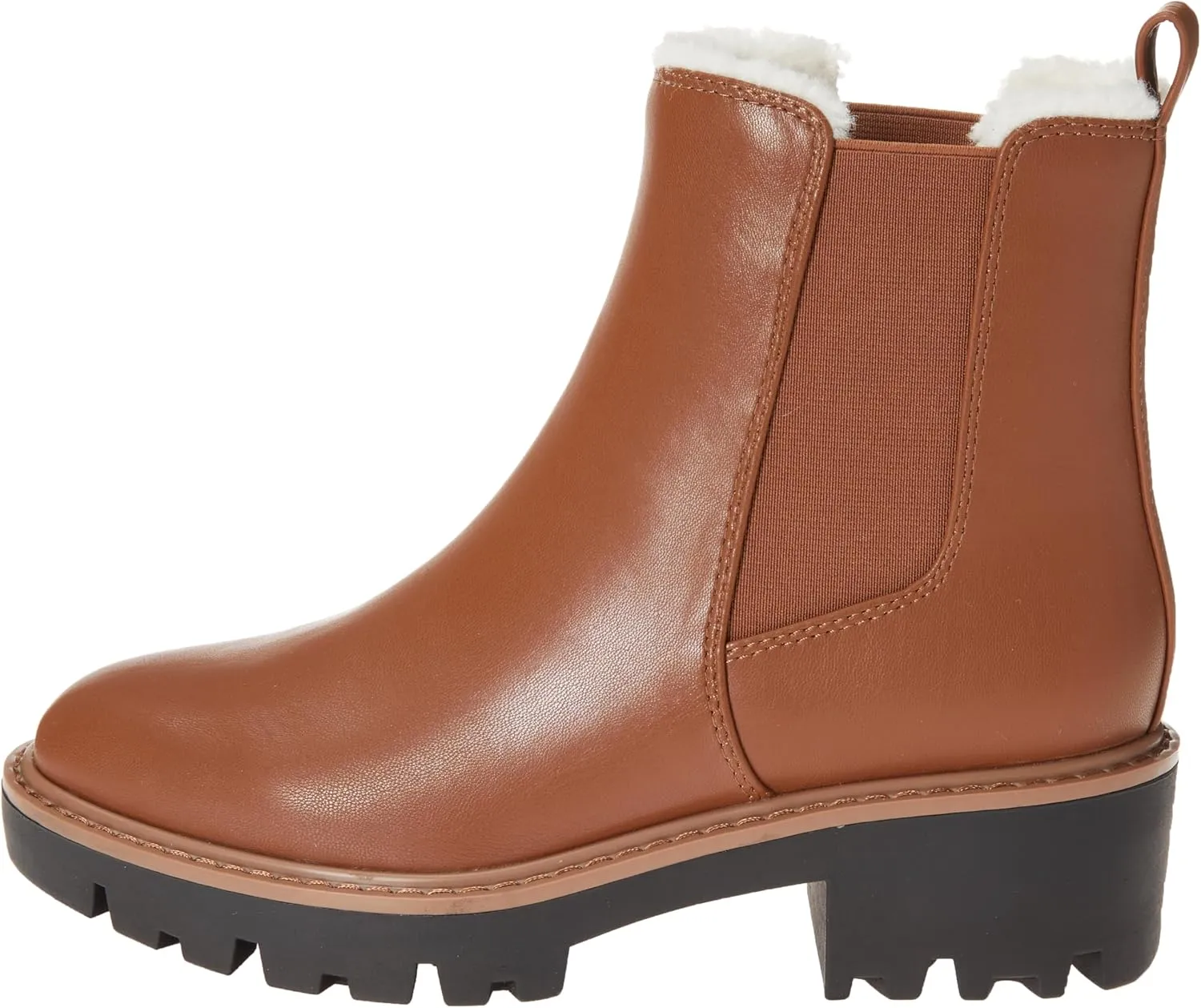 The Drop Women's Campbell Sherpa Chelsea Boot