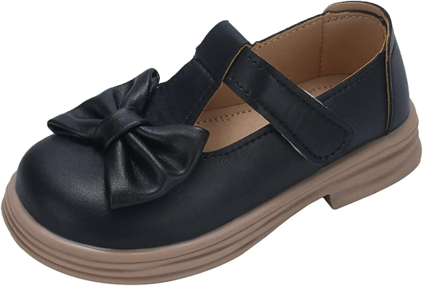 Toddler Girl Mary Jane Dress Shoes Kids Platform Uniform Shoes School Oxford Flats for Girl Toddler Girl Church Shoes