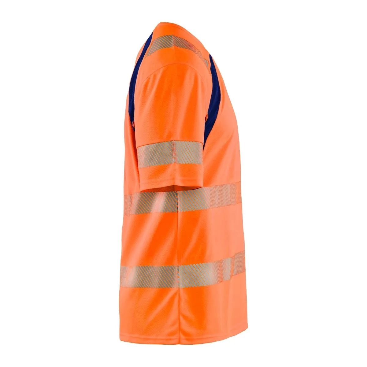 UV&#x20;T-shirt&#x20;High&#x20;Vis&#x20;3397&#x20;High&#x20;Vis&#x20;Oranje&#x2F;Marineblauw&#x20;-&#x20;Bl&#xE5;kl&#xE4;der