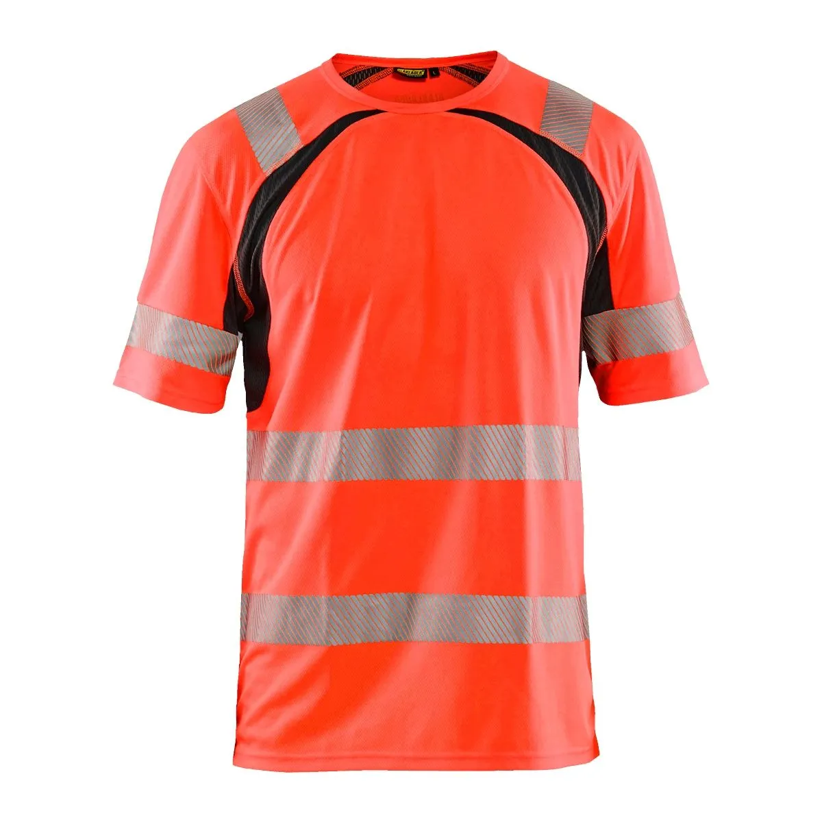 UV&#x20;T-shirt&#x20;High&#x20;Vis&#x20;3397&#x20;High&#x20;Vis&#x20;Oranje&#x2F;Marineblauw&#x20;-&#x20;Bl&#xE5;kl&#xE4;der