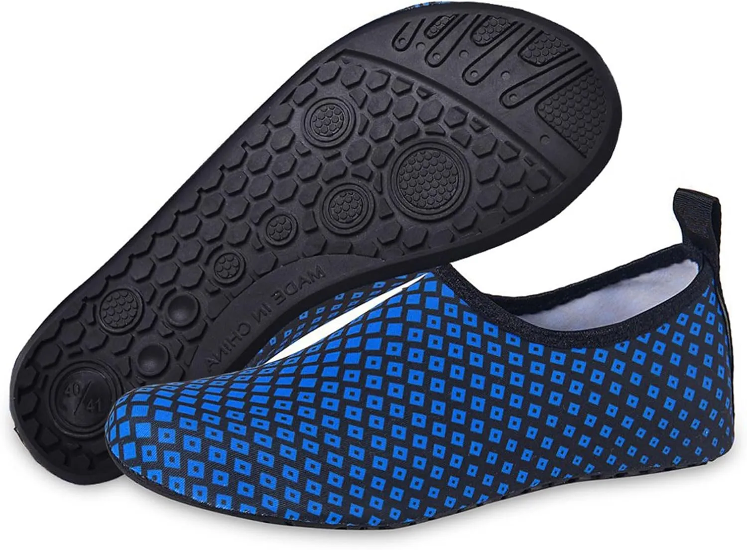 Water Proof Shoes for Women Wide Width Water Sports Shoes Barefoot Quick-Dry Aqua Yoga Socks Slip On for Women Barefoot Non-Slip Beach Pool Swimming Diving Surf Aqua Sports Walking Yoga Shoe