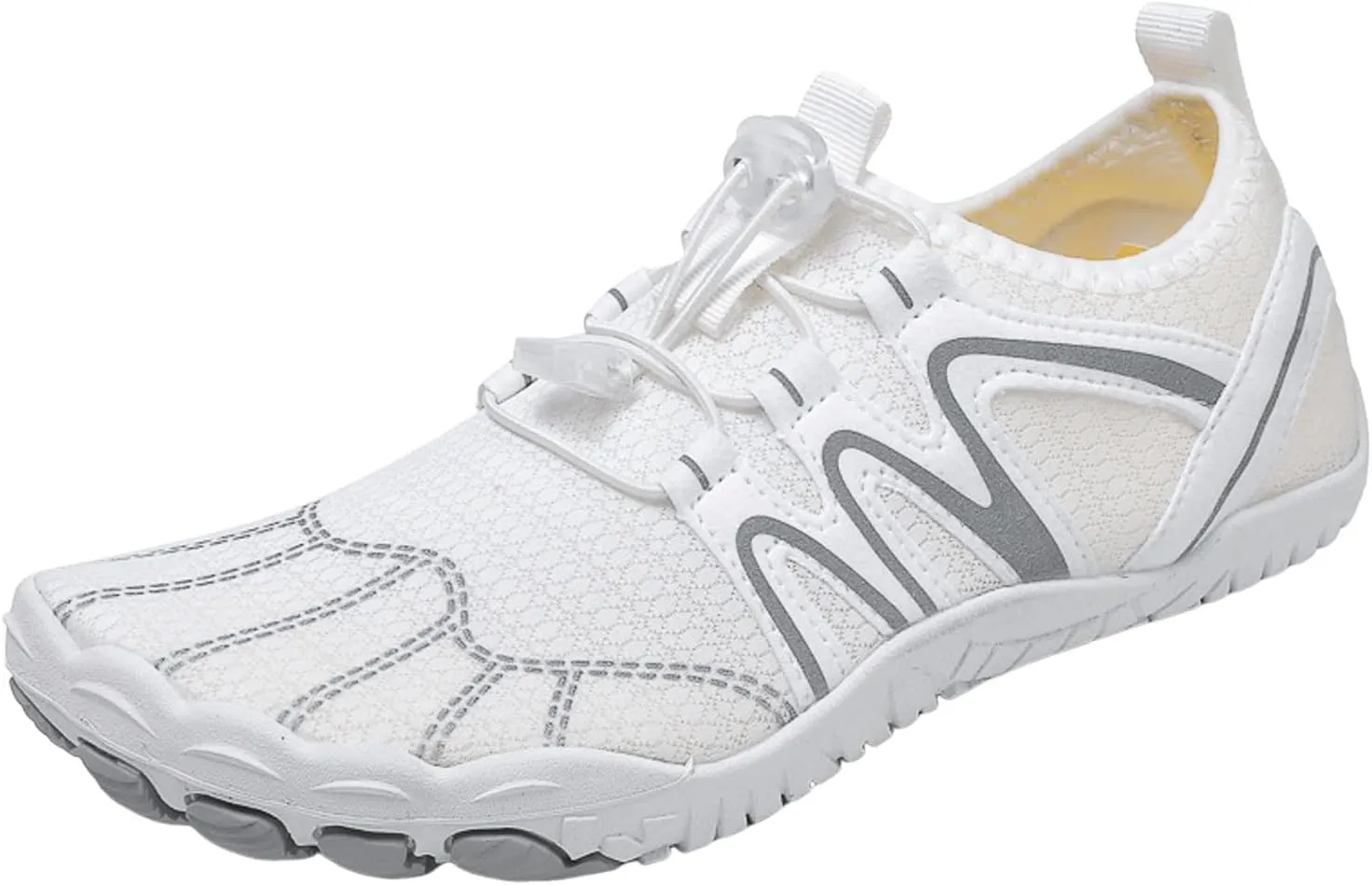 Water Shoes for Women Men Barefoot Shoes Non Slip Water Socks Wading Diving Swim Shoe Sand Socks for Beach Volleyball Summer Slip on Hiking Rock Climbing Shoe Indoor Fitness Yoga Footwear