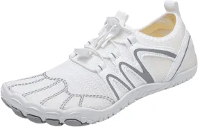 Water Shoes for Women Men Barefoot Shoes Non Slip Water Socks Wading Diving Swim Shoe Sand Socks for Beach Volleyball Summer Slip on Hiking Rock Climbing Shoe Indoor Fitness Yoga Footwear
