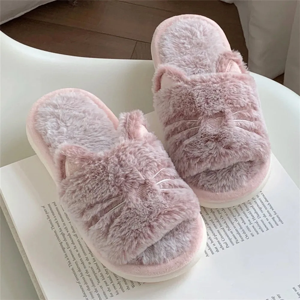 Whiskered Room Slippers