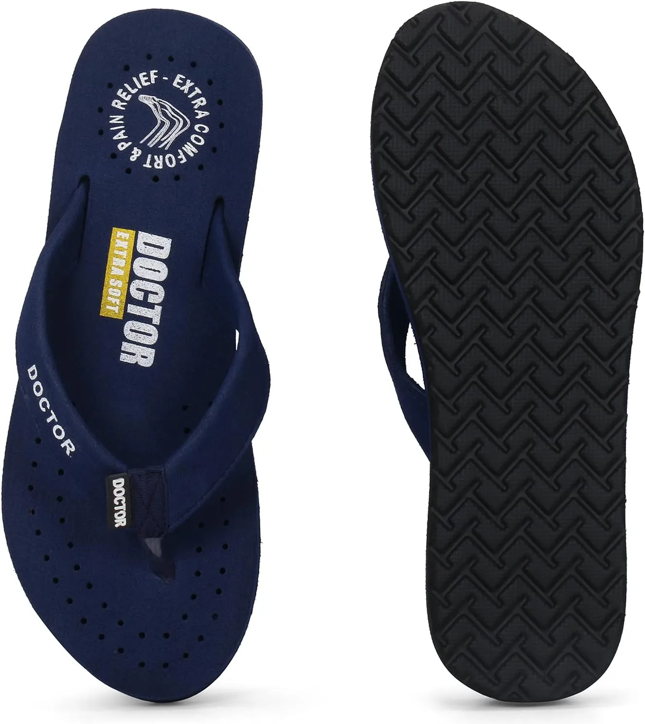 Women's Care Orthopaedic Diabetic Comfortable MCR Flip-Flop Slippers D-16