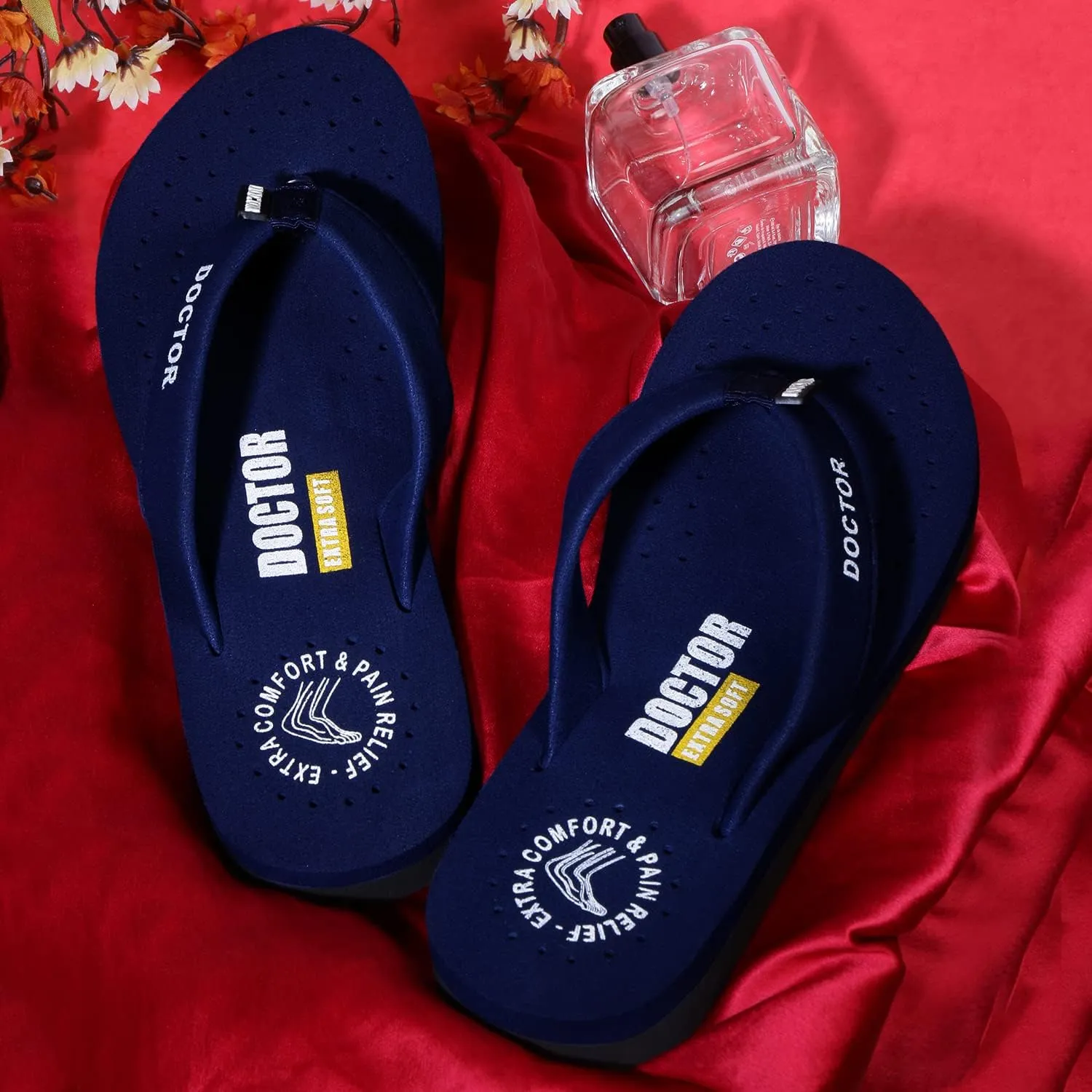 Women's Care Orthopaedic Diabetic Comfortable MCR Flip-Flop Slippers D-16